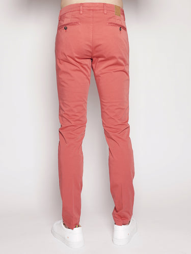 Pantaloni chinos casual - BG05 Fragola-Pantaloni-Briglia 1949-TRYME Shop