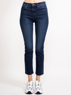 MOTHER-Jeans Gamba Dritta Blu Scuro-TRYME Shop