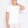 RALPH LAUREN-T-shirt in Jersey Bianco-TRYME Shop