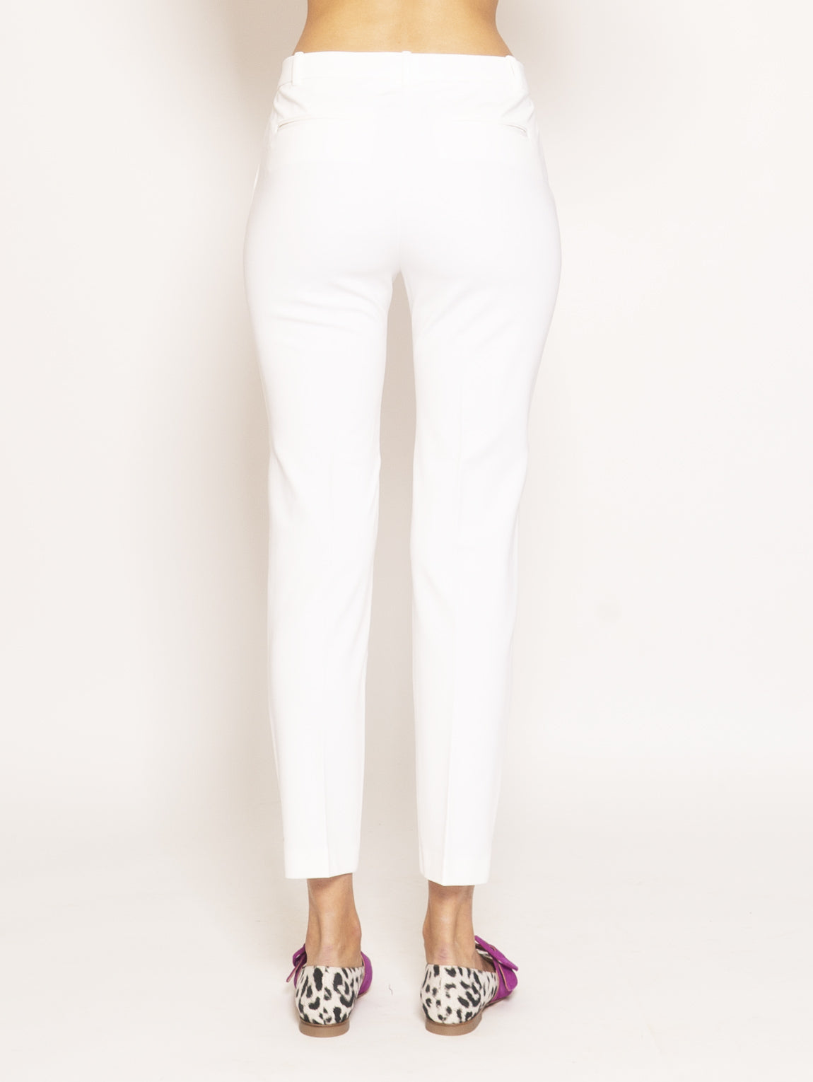 Pantalone Punto Stoffa Bello 83 Bianco