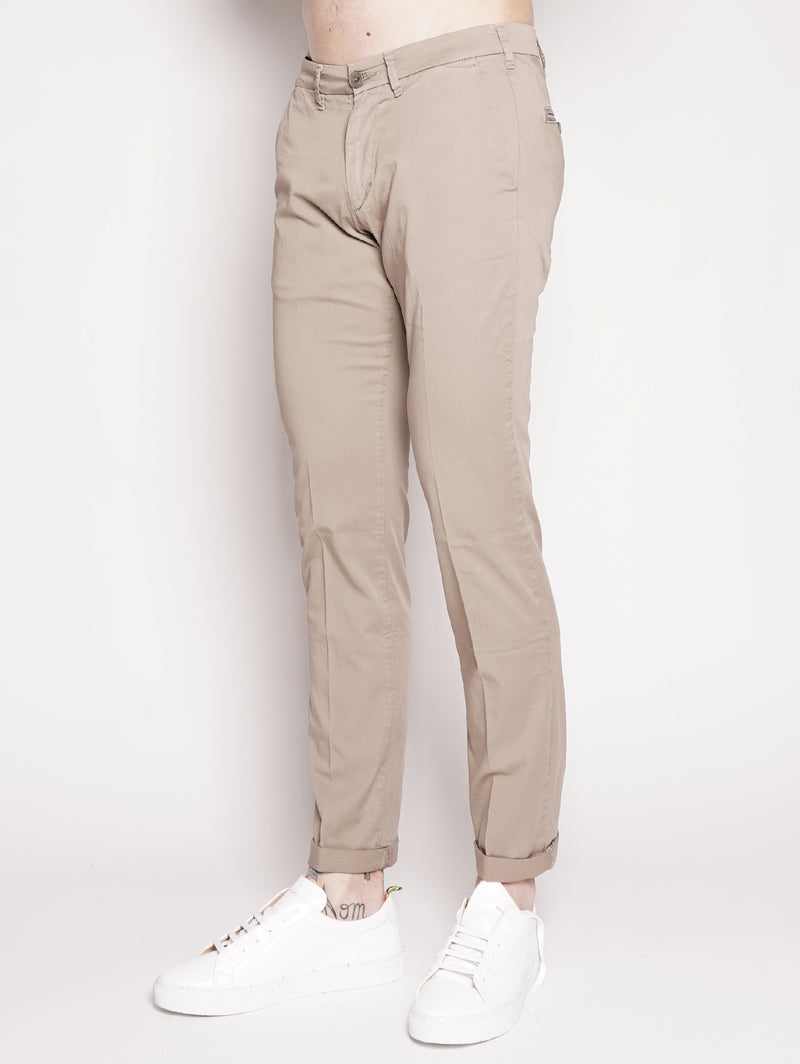 LENNY - Pantalone chinos Beige-Pantaloni-40WEFT-TRYME Shop