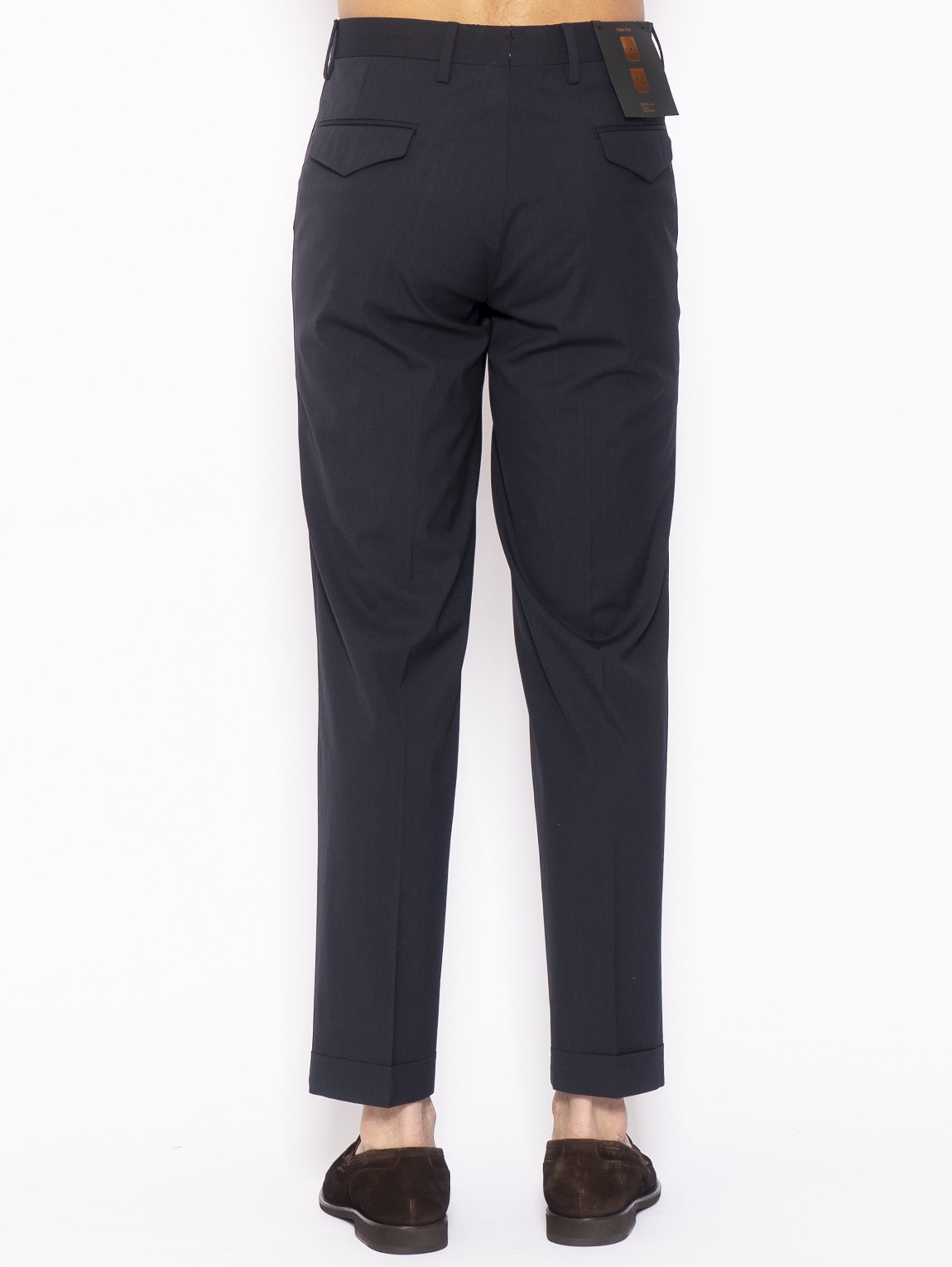 Trousers with Blue Pinces