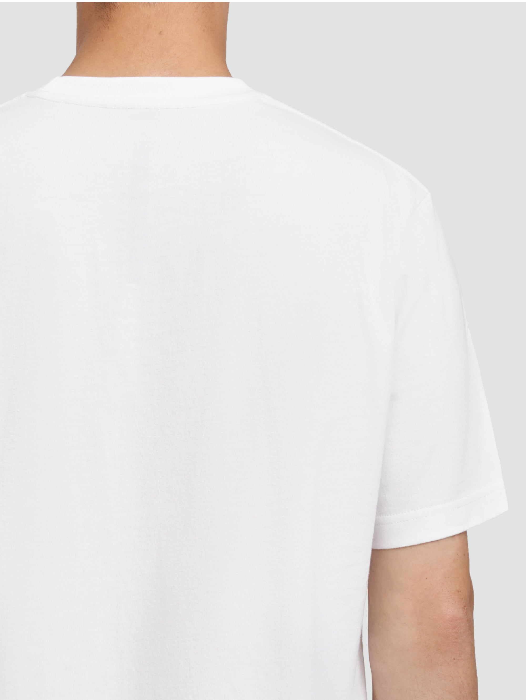 T-Shirt mit Logo Evade Bianco