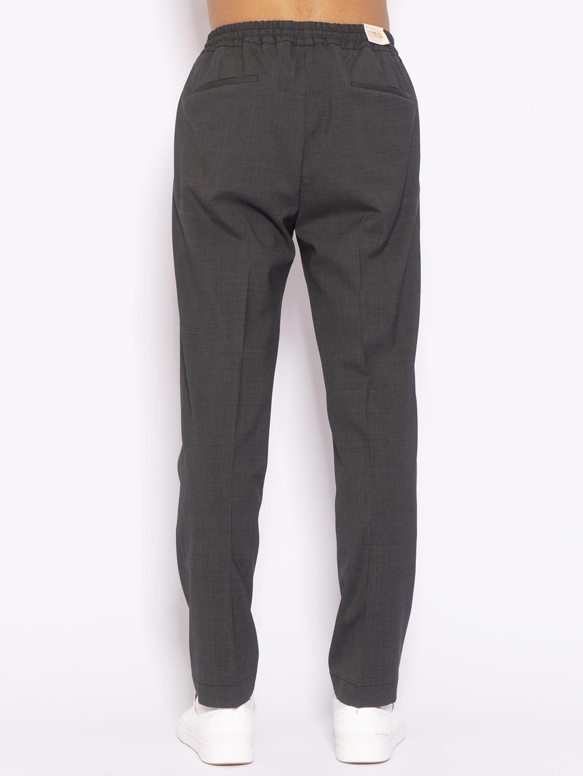 Pants with Gray Drawstring
