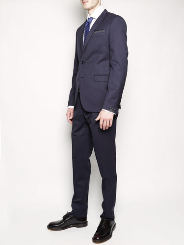 Abito slim fit in lana Blu-Completi-PAOLONI-TRYME Shop