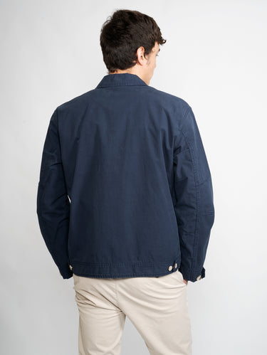 Jacke mit Färbung Blau