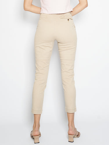 Beige chino broek