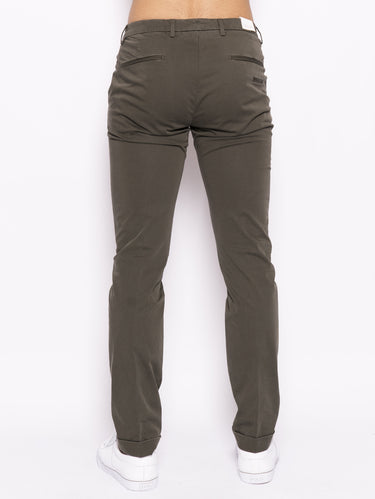 Pantaloni Sartoriali - BG03 Verde-Pantaloni-BRIGLIA-TRYME Shop