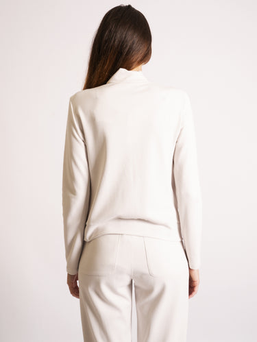 Veste en molleton de coton cachà