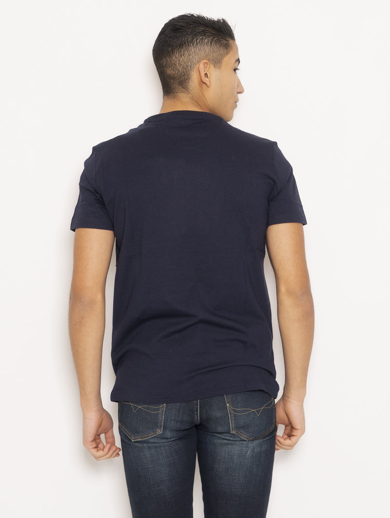 T-Shirt in Cotone Blu