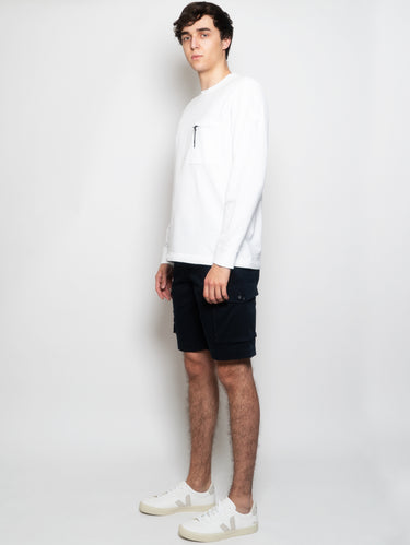 Cargo shorts straight blauw