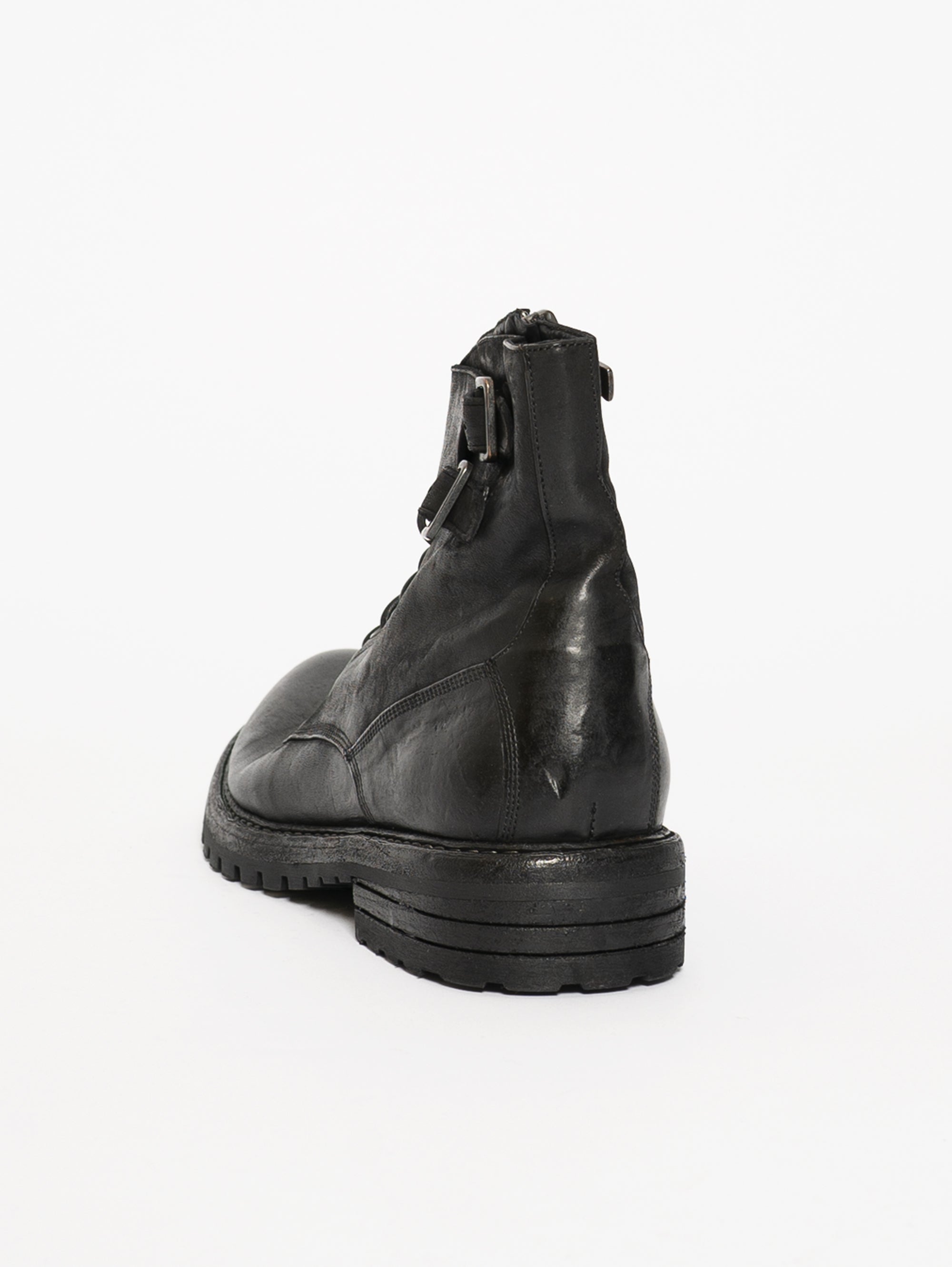 Vintage Stiefel mit schwarzer Schnalle