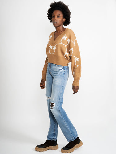 Boyfriend Jeans met Scheuren Blauw
