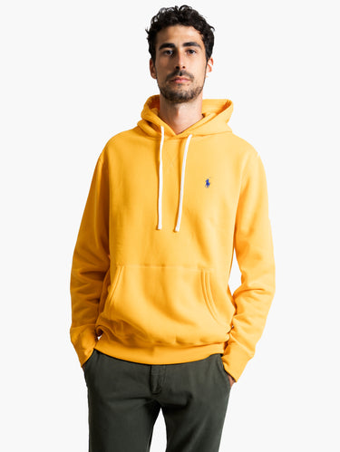 Sweatshirt mit Kapuze Gelb