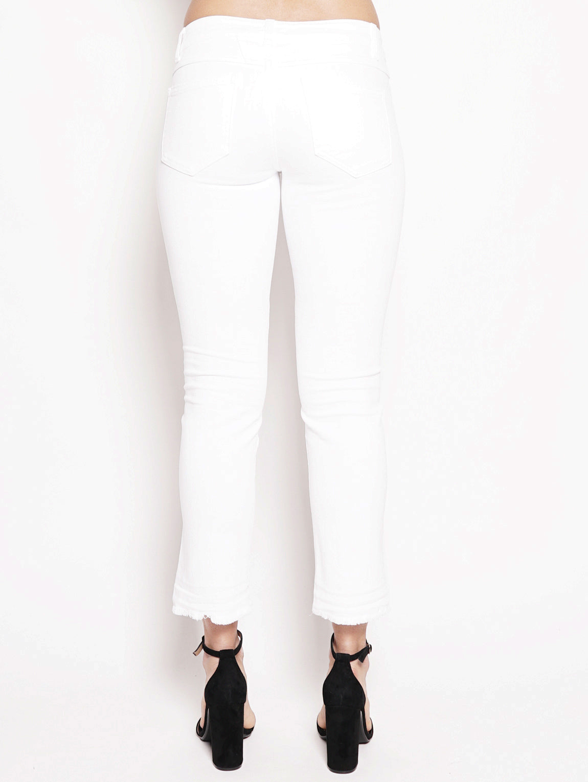 Starlet White Stretch Denim Bianco-Jeans-CLOSED-TRYME Shop