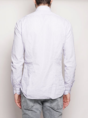 Camicia a righe 722ML 21416 Blu / Bianco-Camicie-XACUS-TRYME Shop