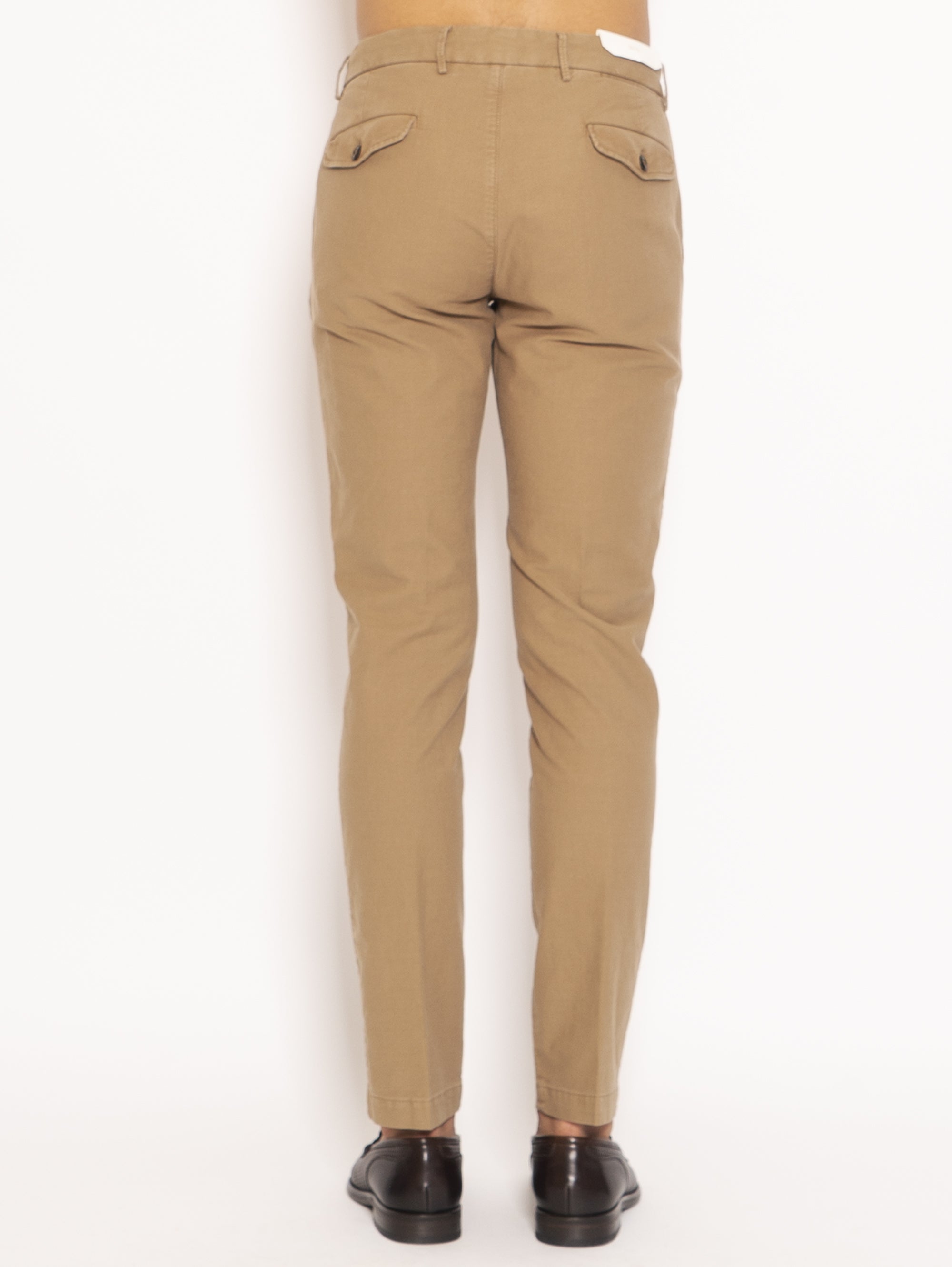 Six Pockets Chino Pants - Biscuit