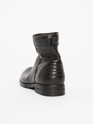 Lederstiefel Braun