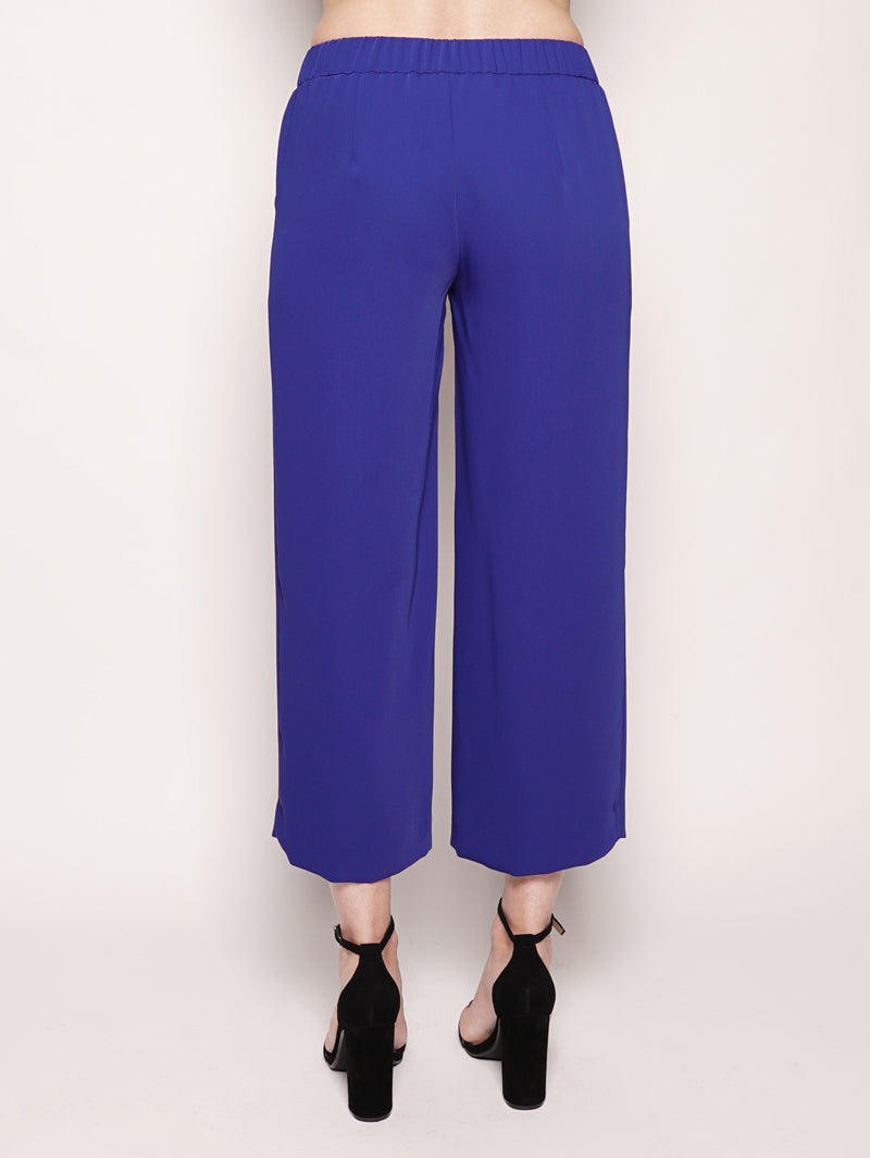 Pantalone cropped - PANTERY D230106X Blu Royal-Pantaloni-P.A.R.O.S.H.-TRYME Shop
