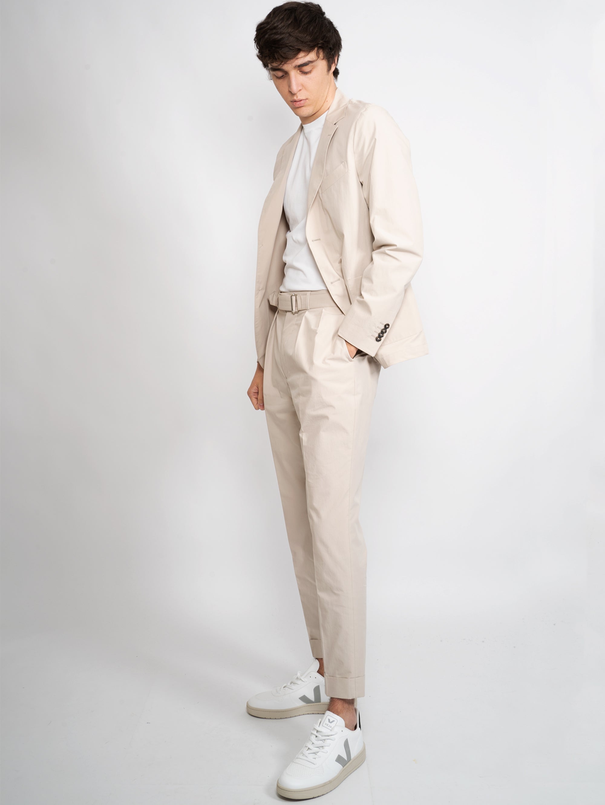 Pierre trousers with Beige Pences
