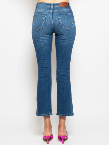 Blue Bootcut Flare Jeans