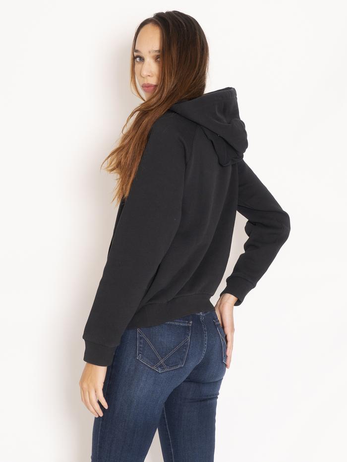 Black Hooded Sweatshirt