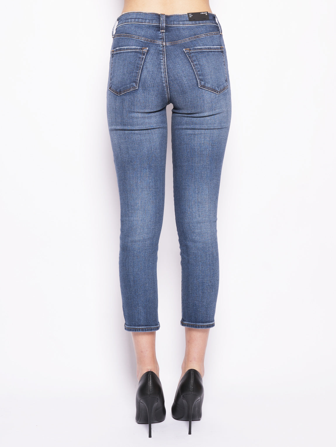 Ruby High Rise Crop Denim-Jeans-J BRAND-TRYME Shop