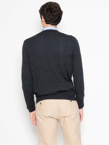Maglia in Lana Extrafine Grigio