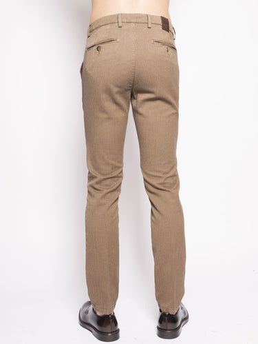 Pantalone chino spinato - BG05 Beige-Pantaloni-BRIGLIA 1949-TRYME Shop
