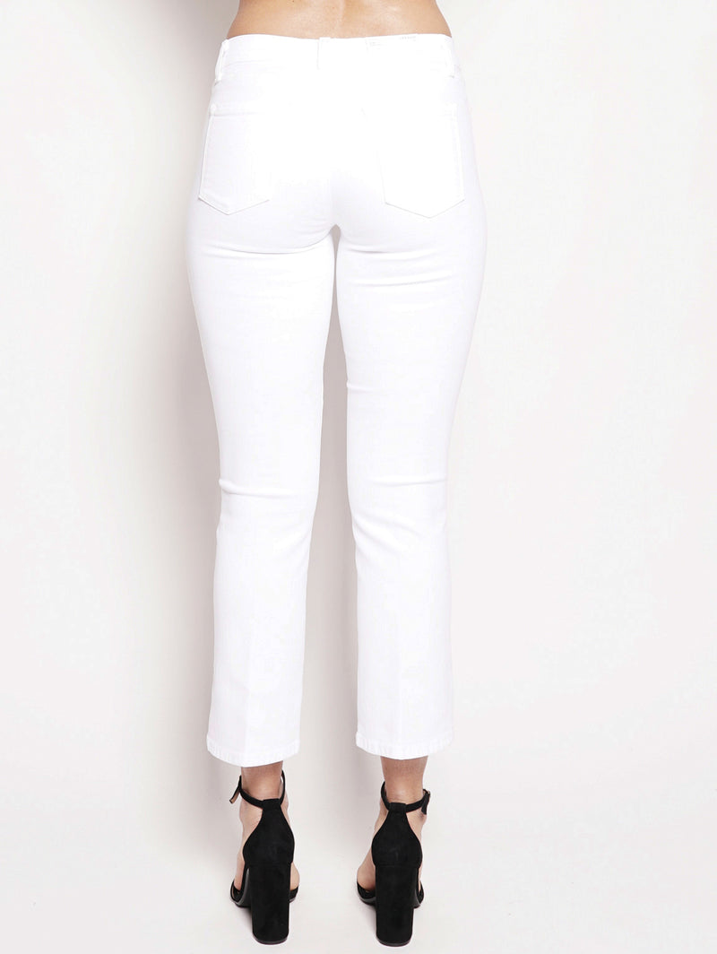 SELENA MID-RISE SKINNY CROP BOOTCUT Bianco-Jeans-J BRAND-TRYME Shop