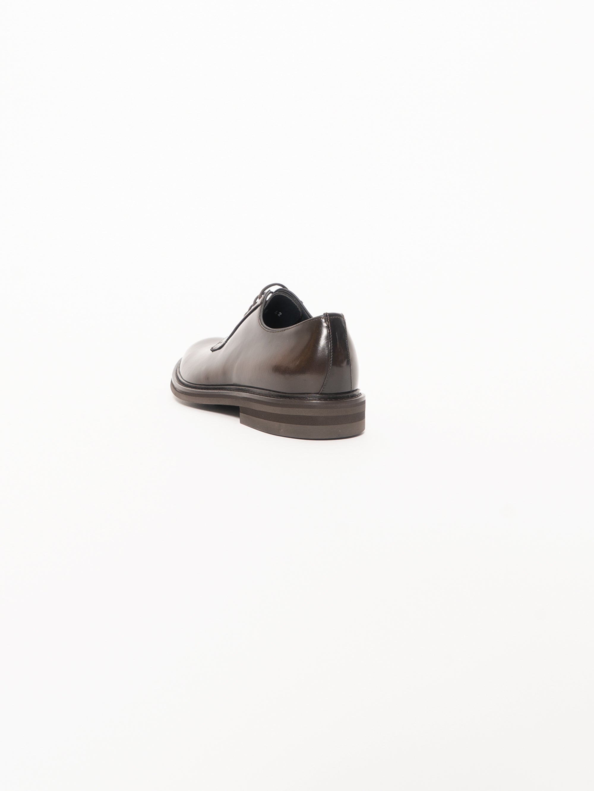 Classic Derby with Rubber Sole - Dark Brown