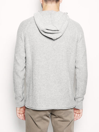 Maglia con cappuccio - AU-6503C Grigio-Maglieria-Alpha Studio-TRYME Shop