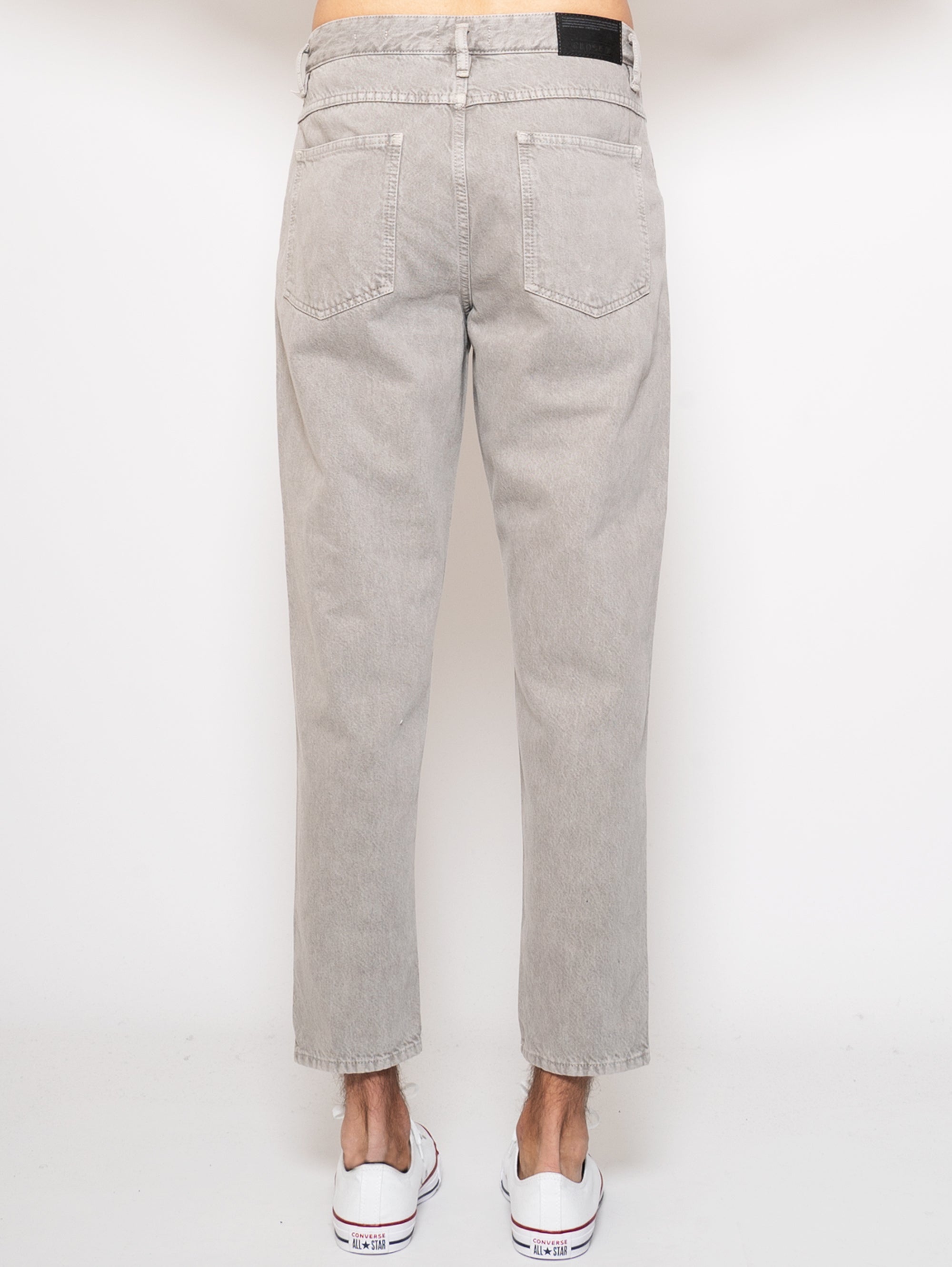 Gray Organic Cotton Jeans