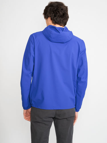 Atmungsaktive und wasserdichte Jacke Blau
