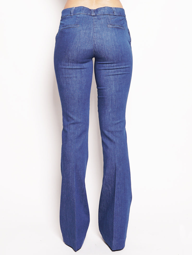 Chinos Jeans flare Denim-Jeans-KILTIE-TRYME Shop