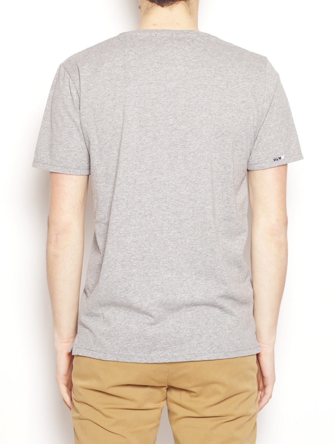 T-shir Classic Pocket Grey Melange-T-shirt-in the box-TRYME Shop