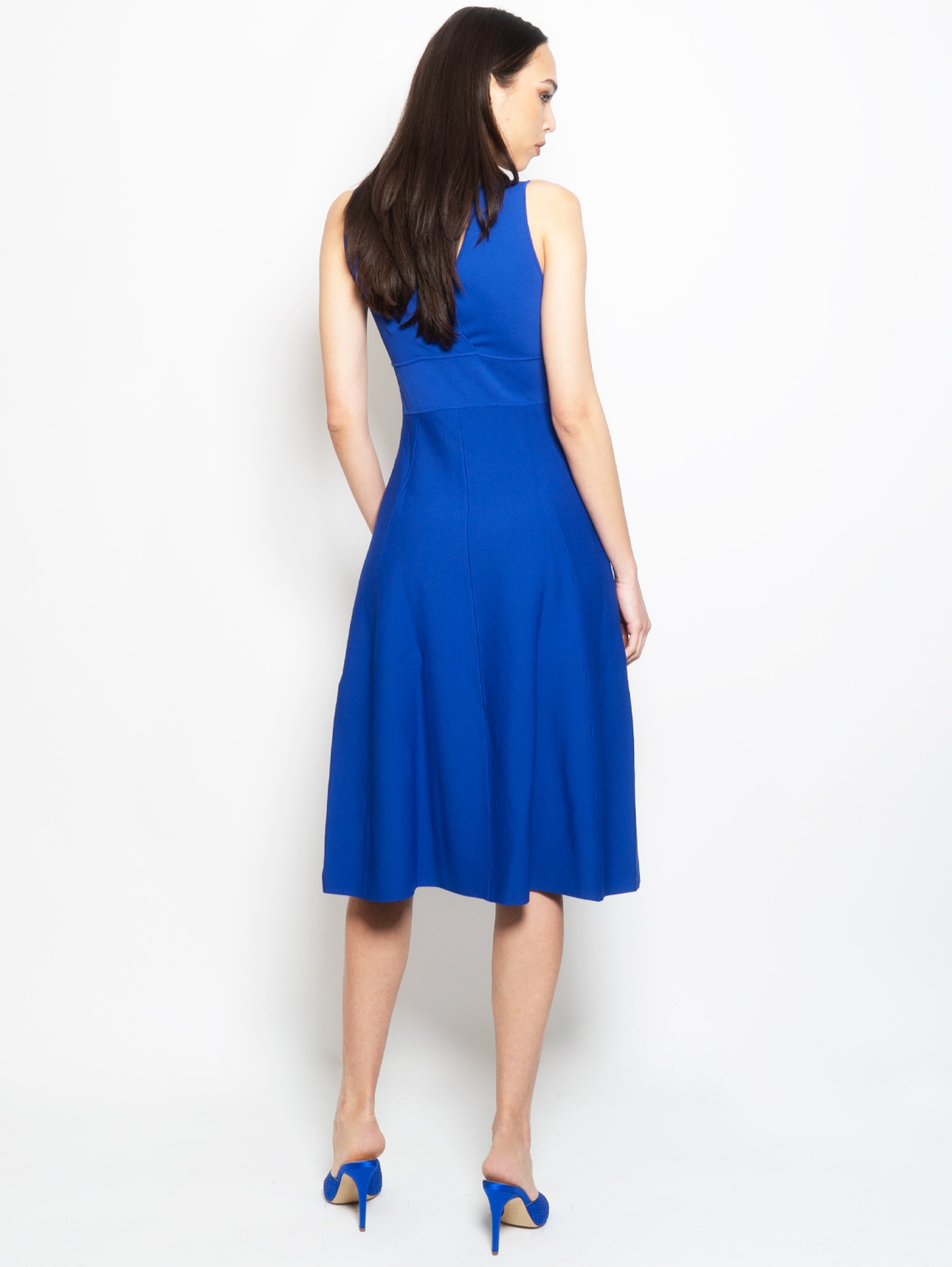 Bluette Flared Midi Dress
