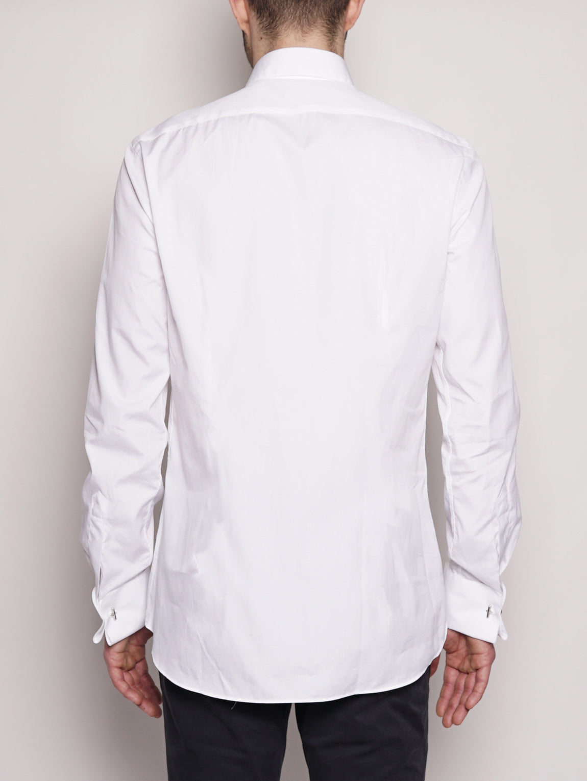 Camicia da smoking 556ML 11930 Bianco-Camicie-XACUS-TRYME Shop