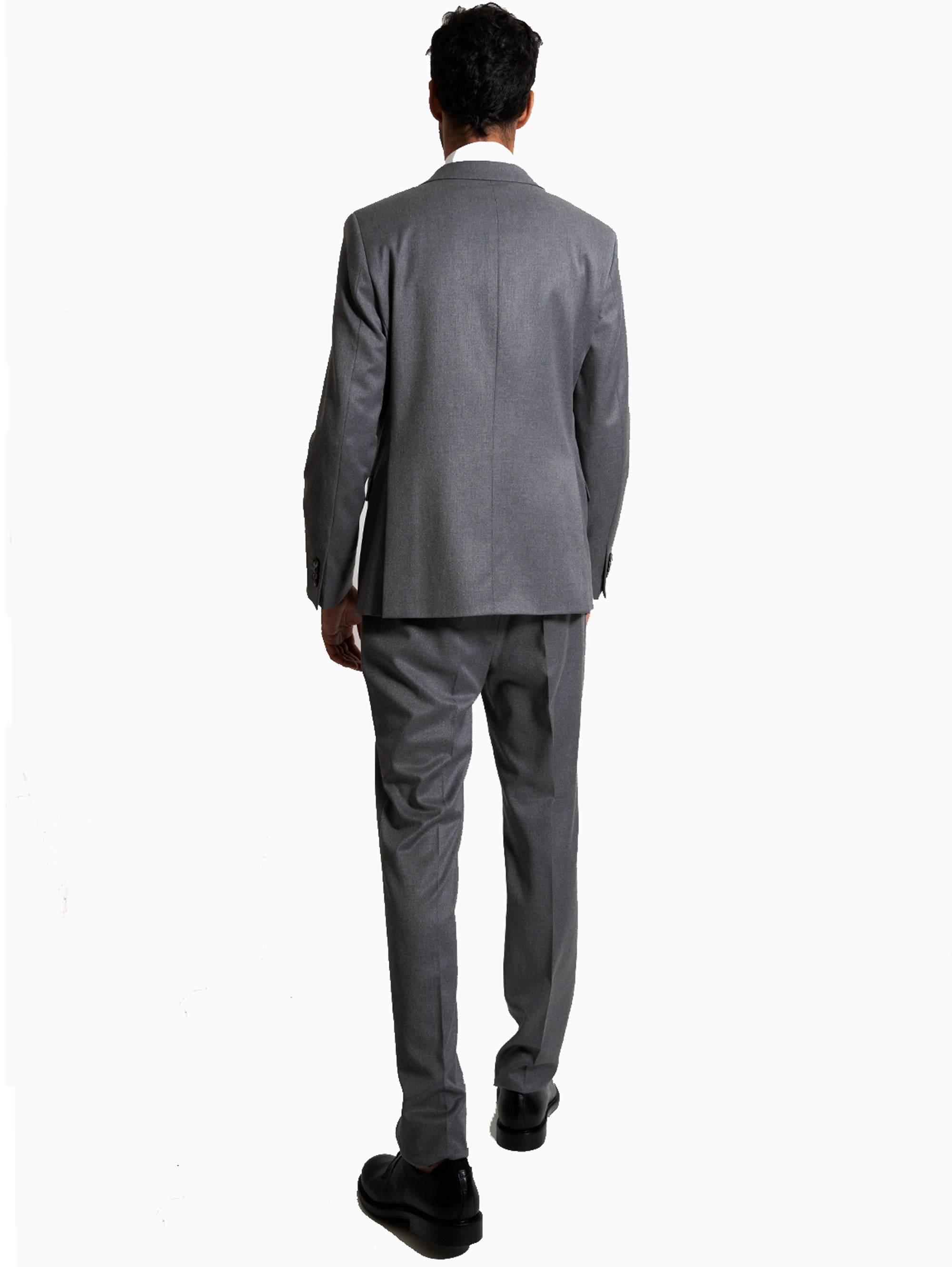 Suit in Techno Viscose Drop 8 Gray