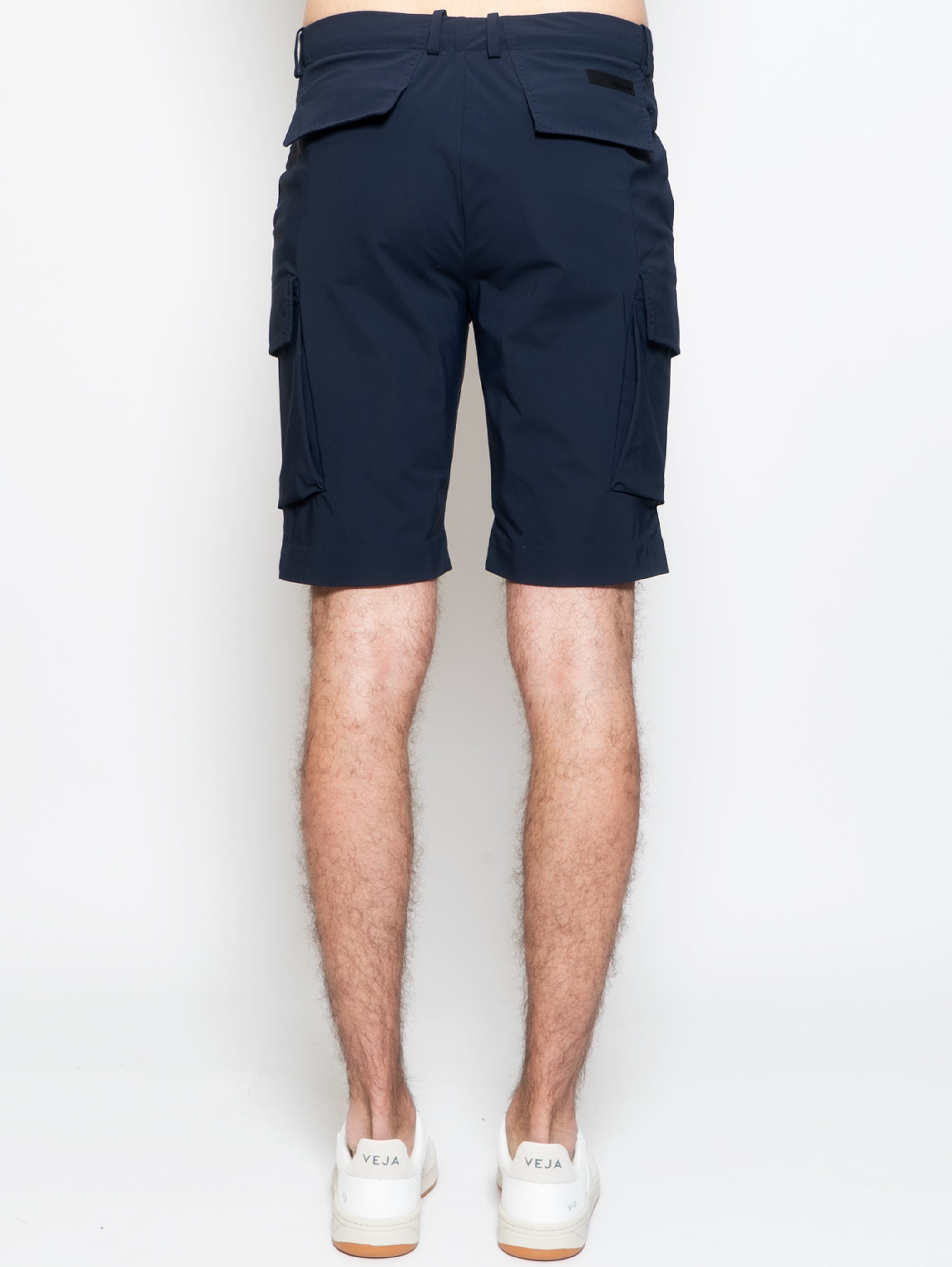 Bermuda Cargostretch Blau