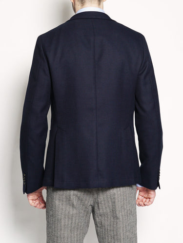 Giacca in misto lana Blu-Giacche-MANUEL RITZ-TRYME Shop