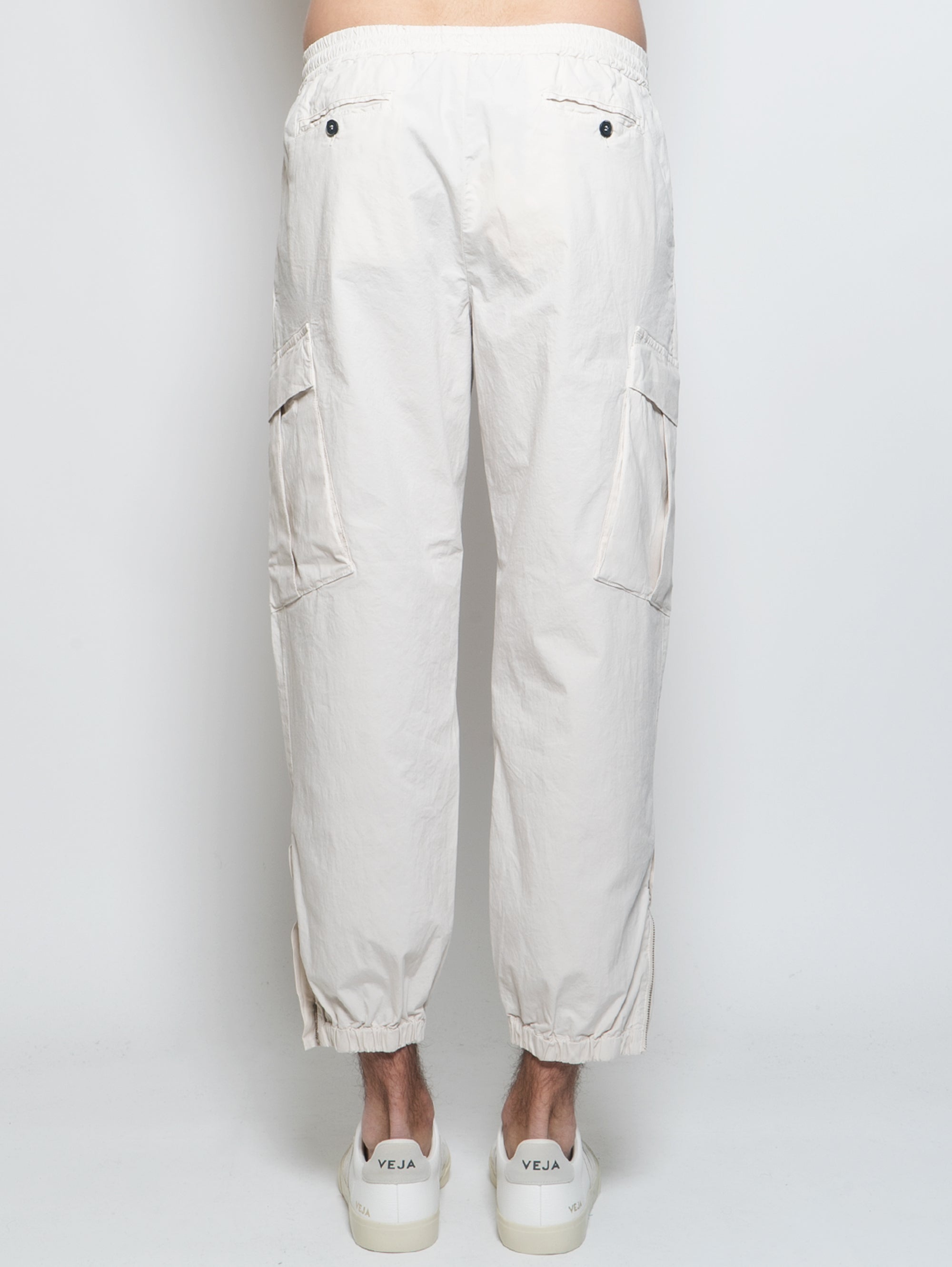 Cargo Pants with Paper Elastic