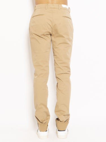 Pantalon chino cinq poches beige