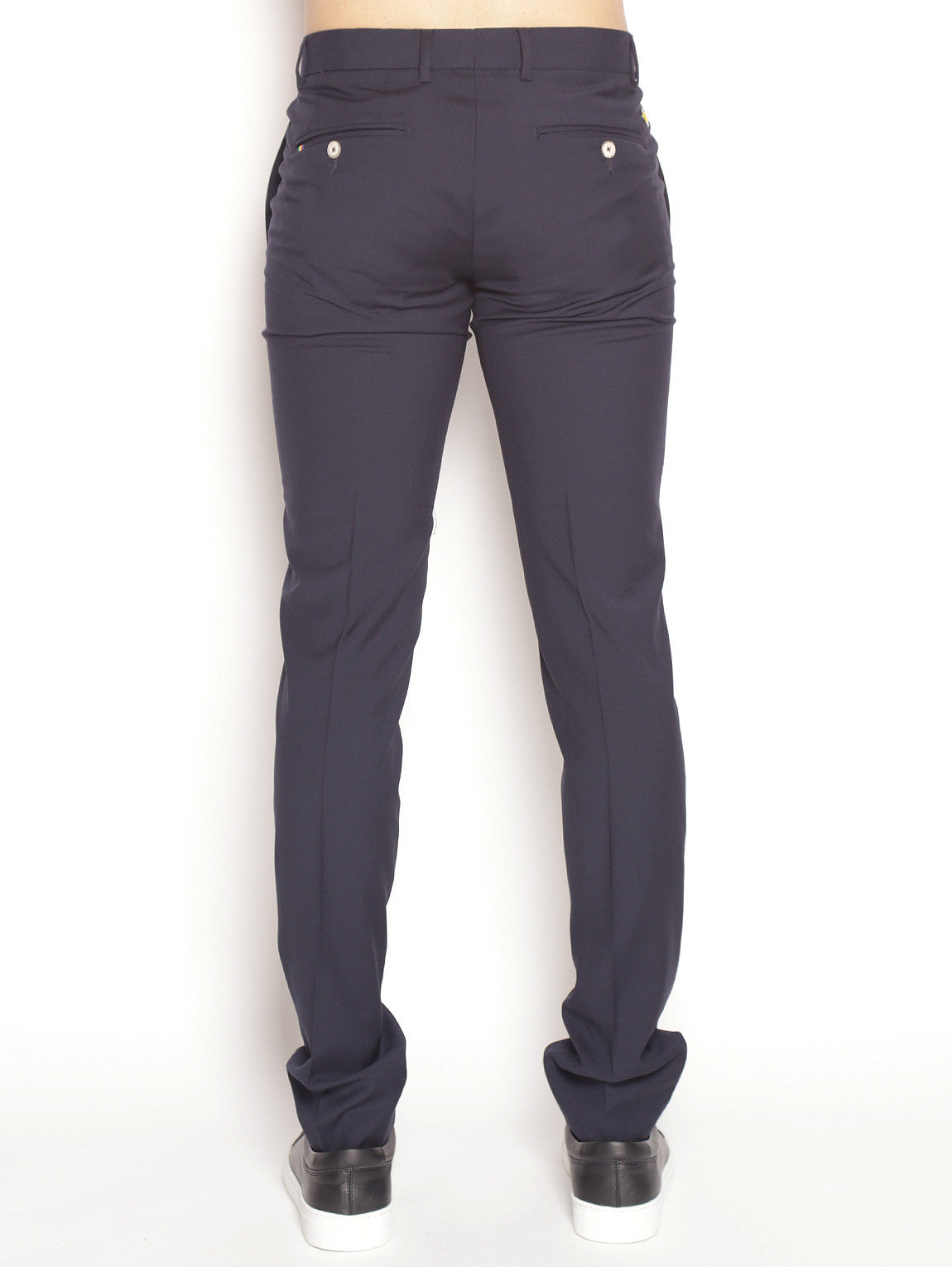 Pantalone elegante slim fit 2232P1858 170000 Blu-Pantaloni-MANUEL RITZ-TRYME Shop