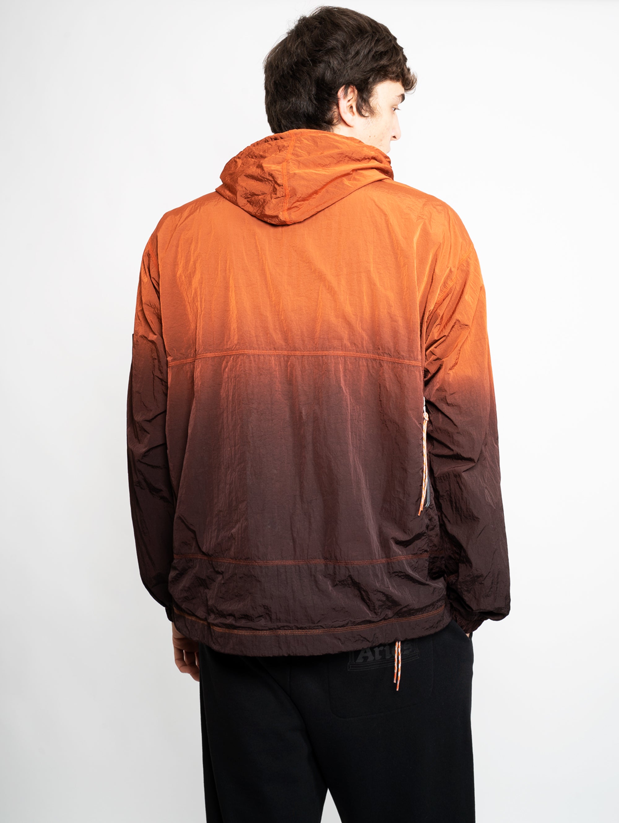 Orange Gradient Nylon Jacket