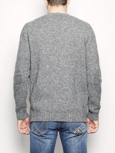 Maglia effetto tweed Grigio scuro-Maglieria-Alpha Studio-TRYME Shop