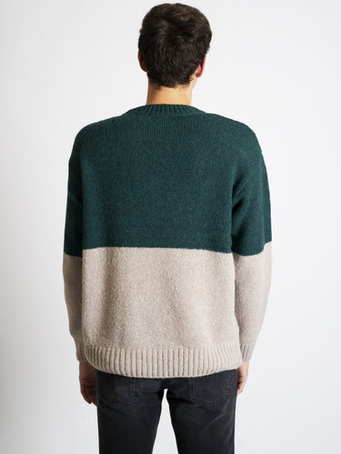 Color-Block Shirt Fir Green