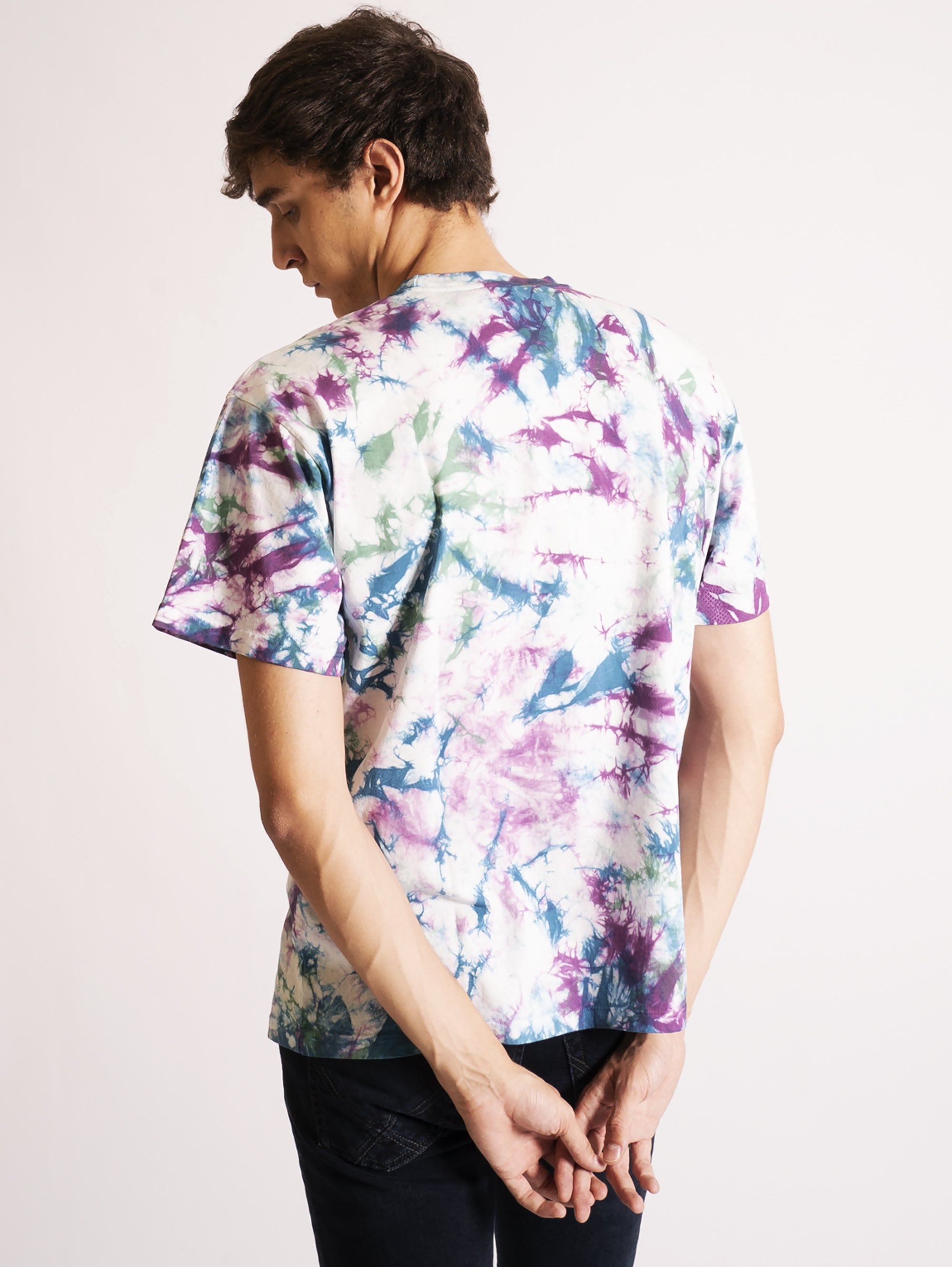 T-shirt with Tie Dye Print