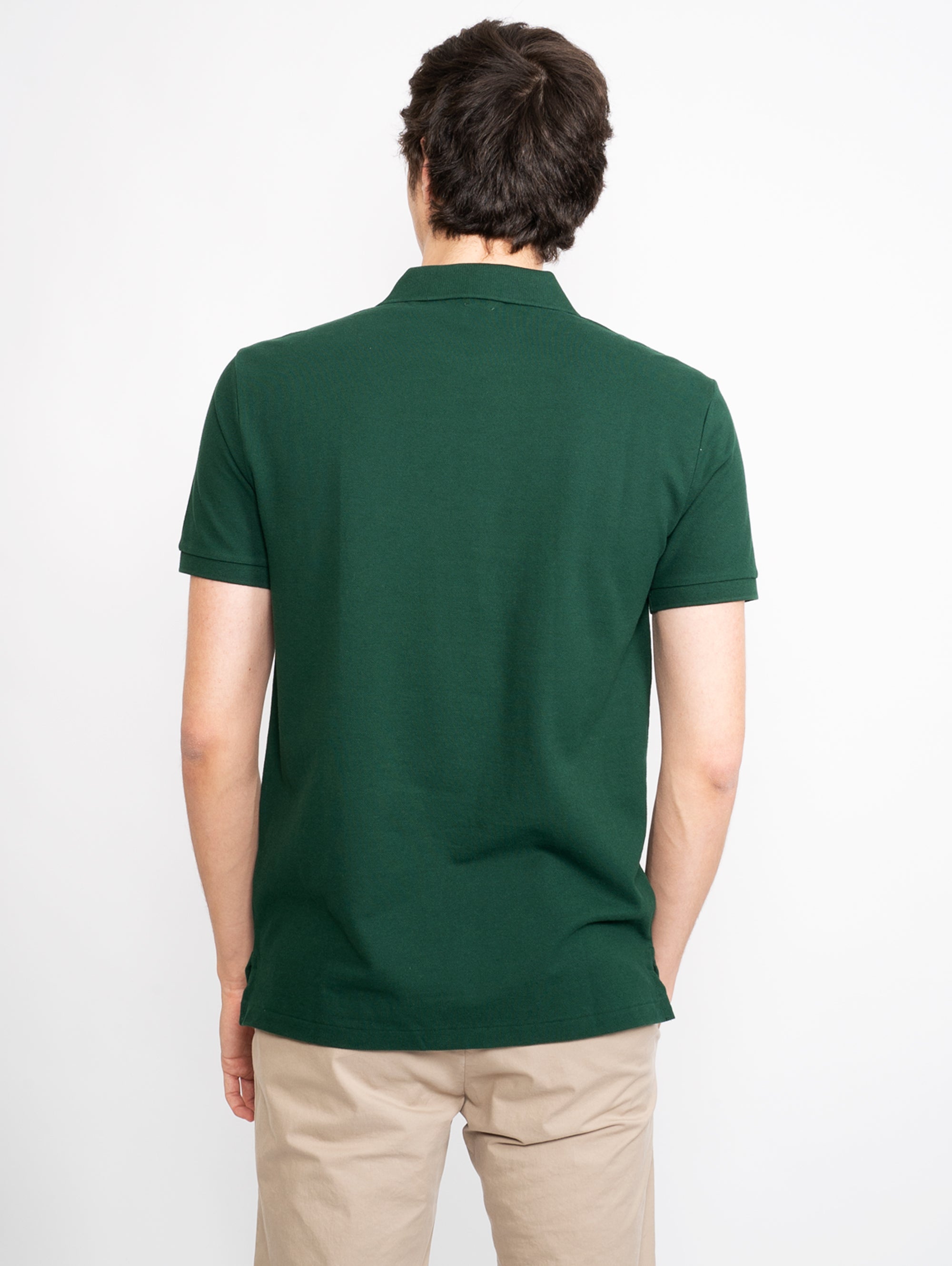 College Green Piquè Polo Shirt