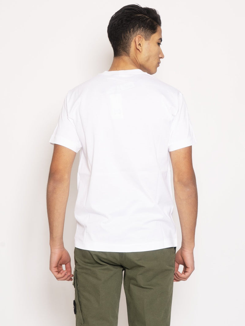 T-shirt in Cotone 60/2 Bianco
